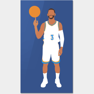 Chris Paul Thunder Posters and Art